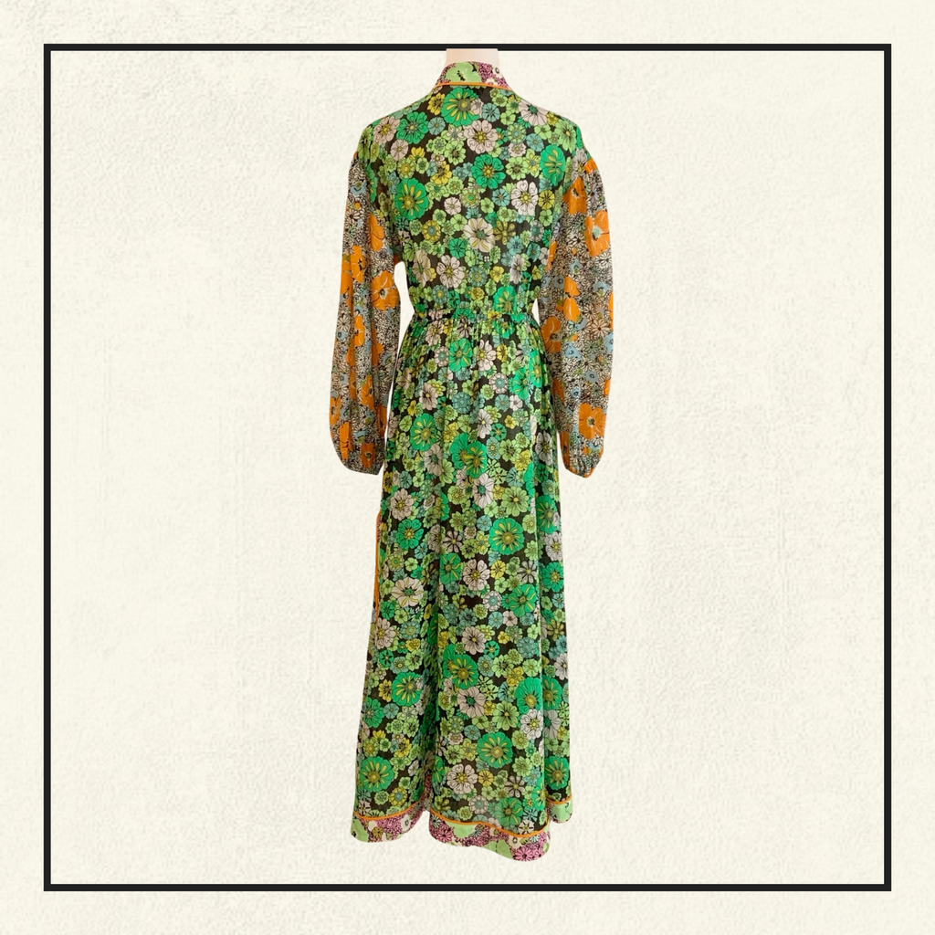 ORANGE BLOSSOM MIDI DRESS