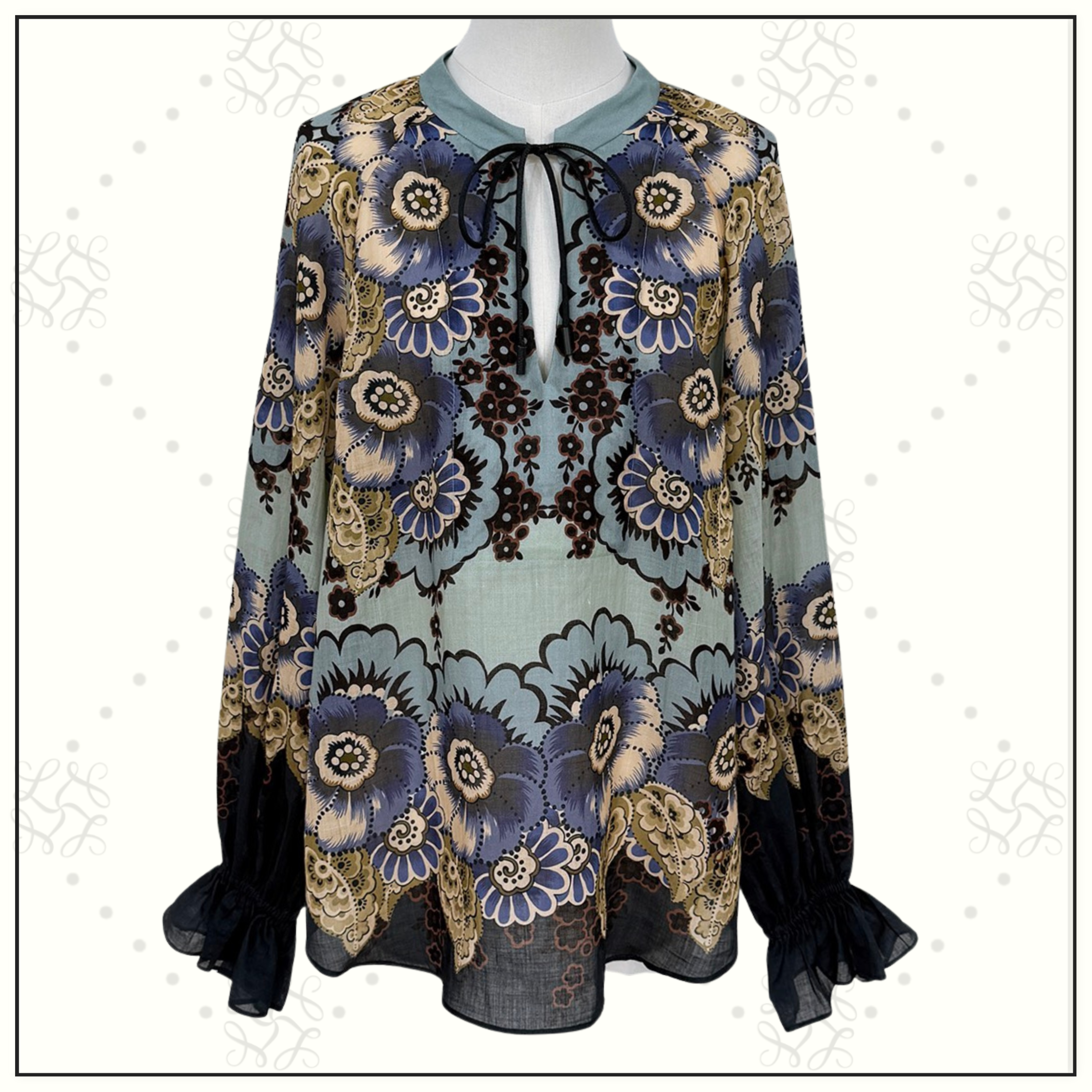 MADALENA TIERED SHIRT & MAXI SKIRT