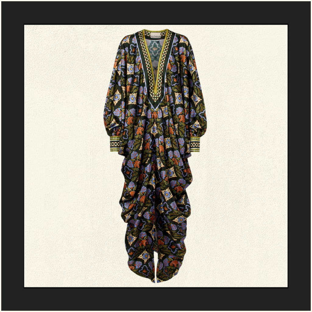 CECE SILK KAFTAN