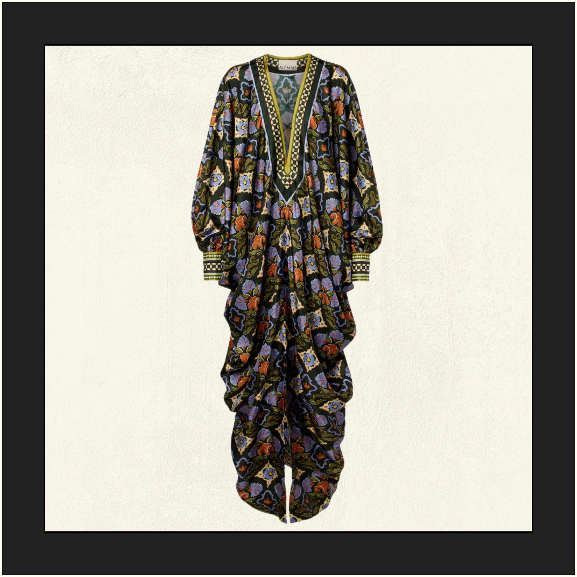 CECE SILK KAFTAN