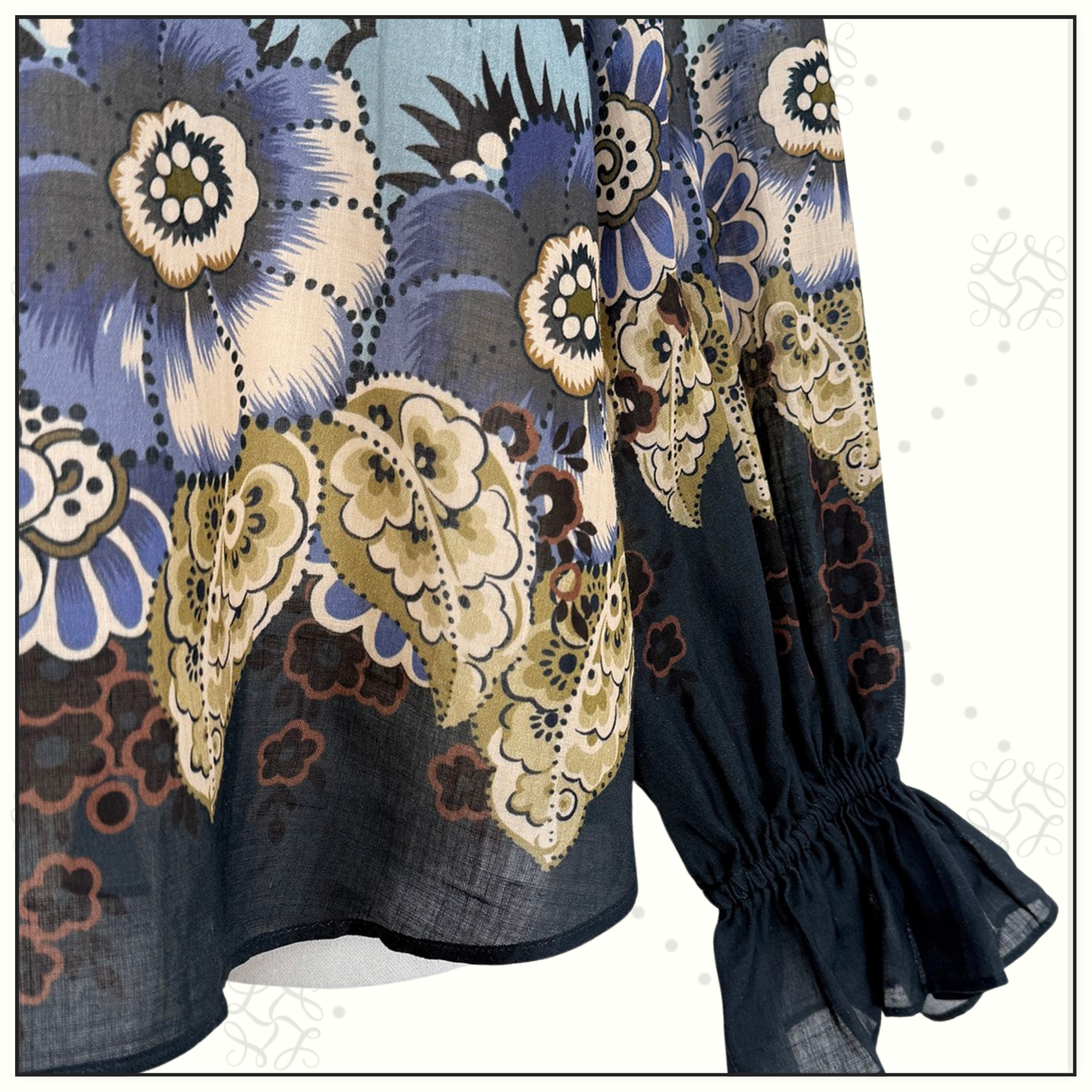 MADALENA TIERED SHIRT & MAXI SKIRT