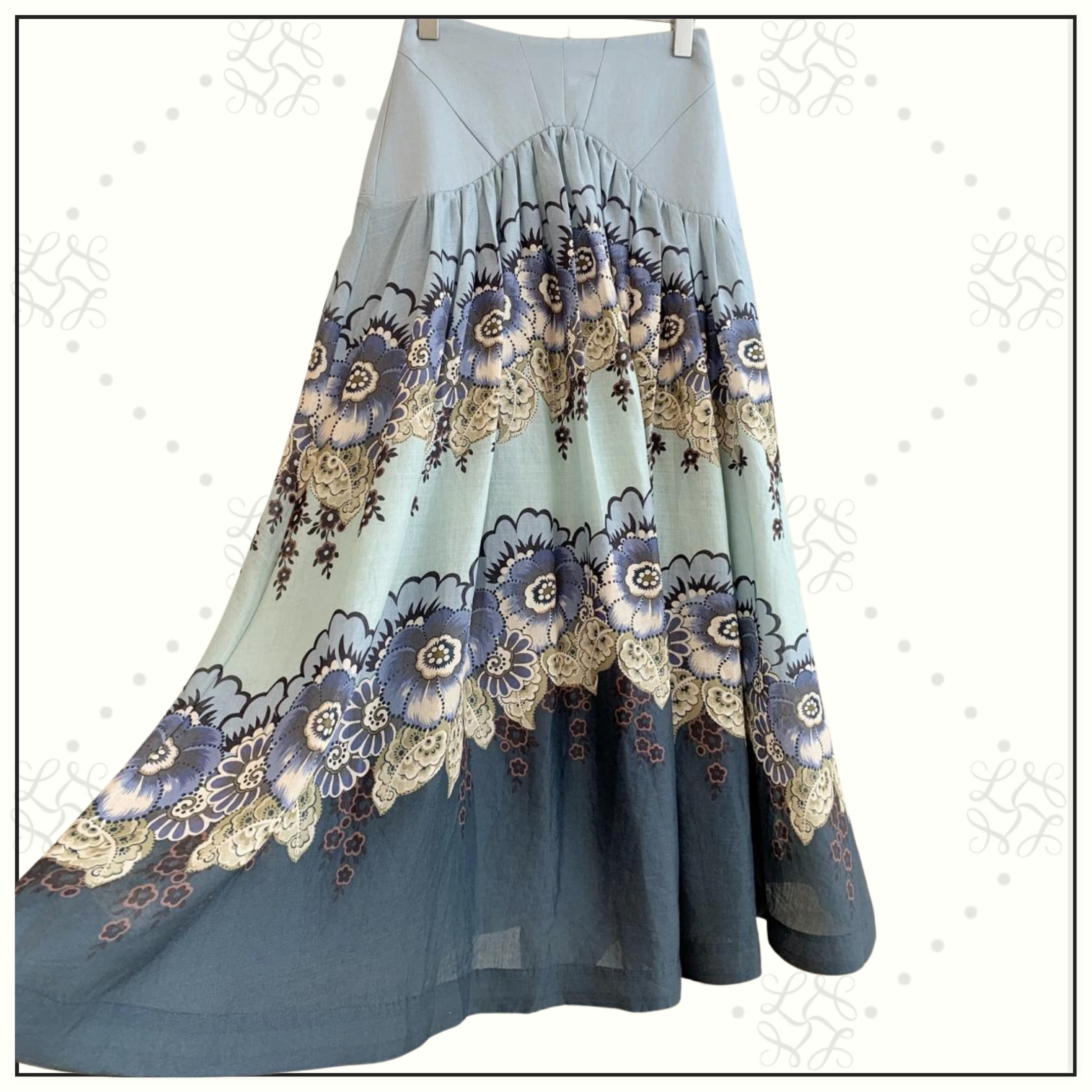 MADALENA TIERED SHIRT & MAXI SKIRT