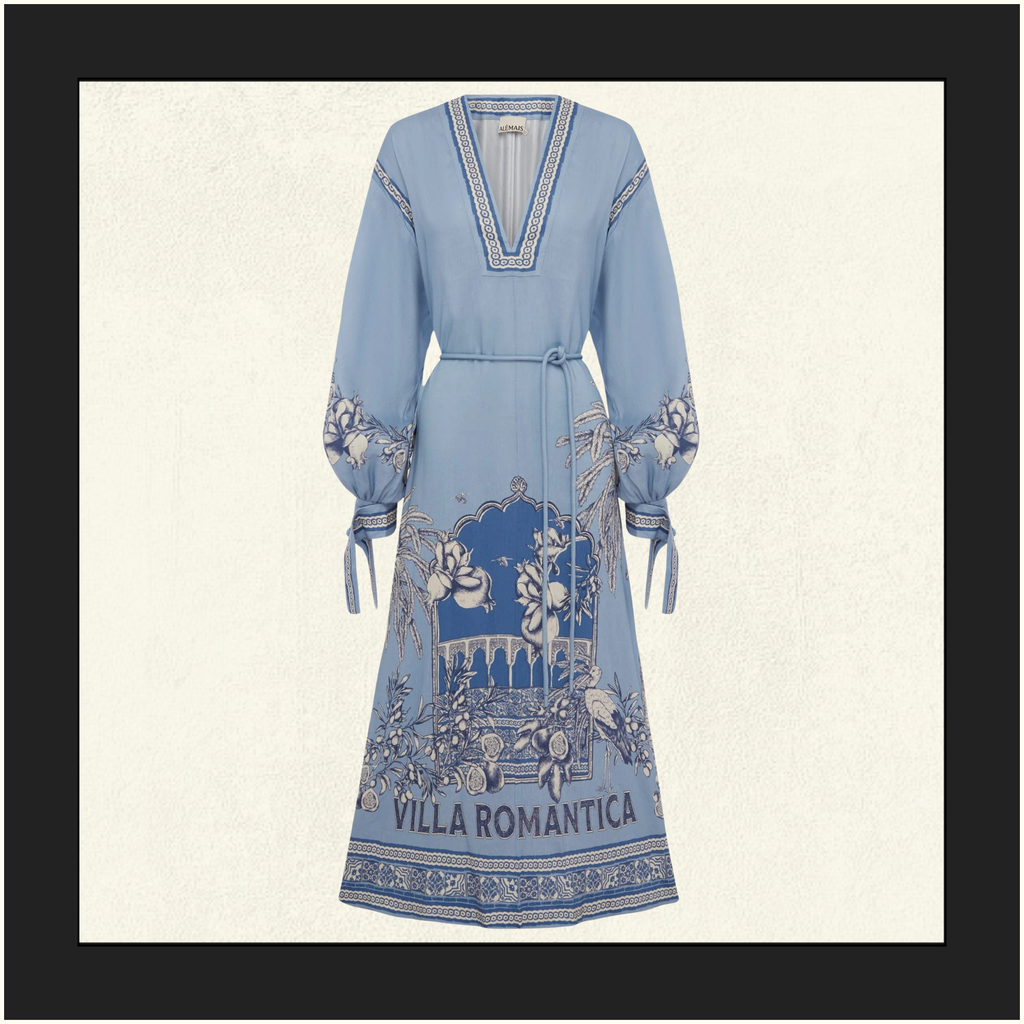 VILLA ROMANTICA MIDI DRESS