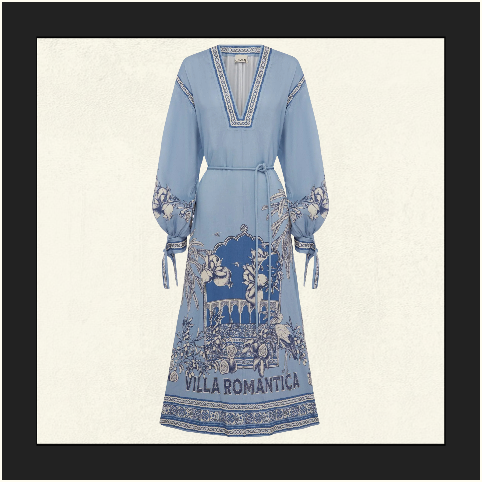 VILLA ROMANTICA MIDI DRESS