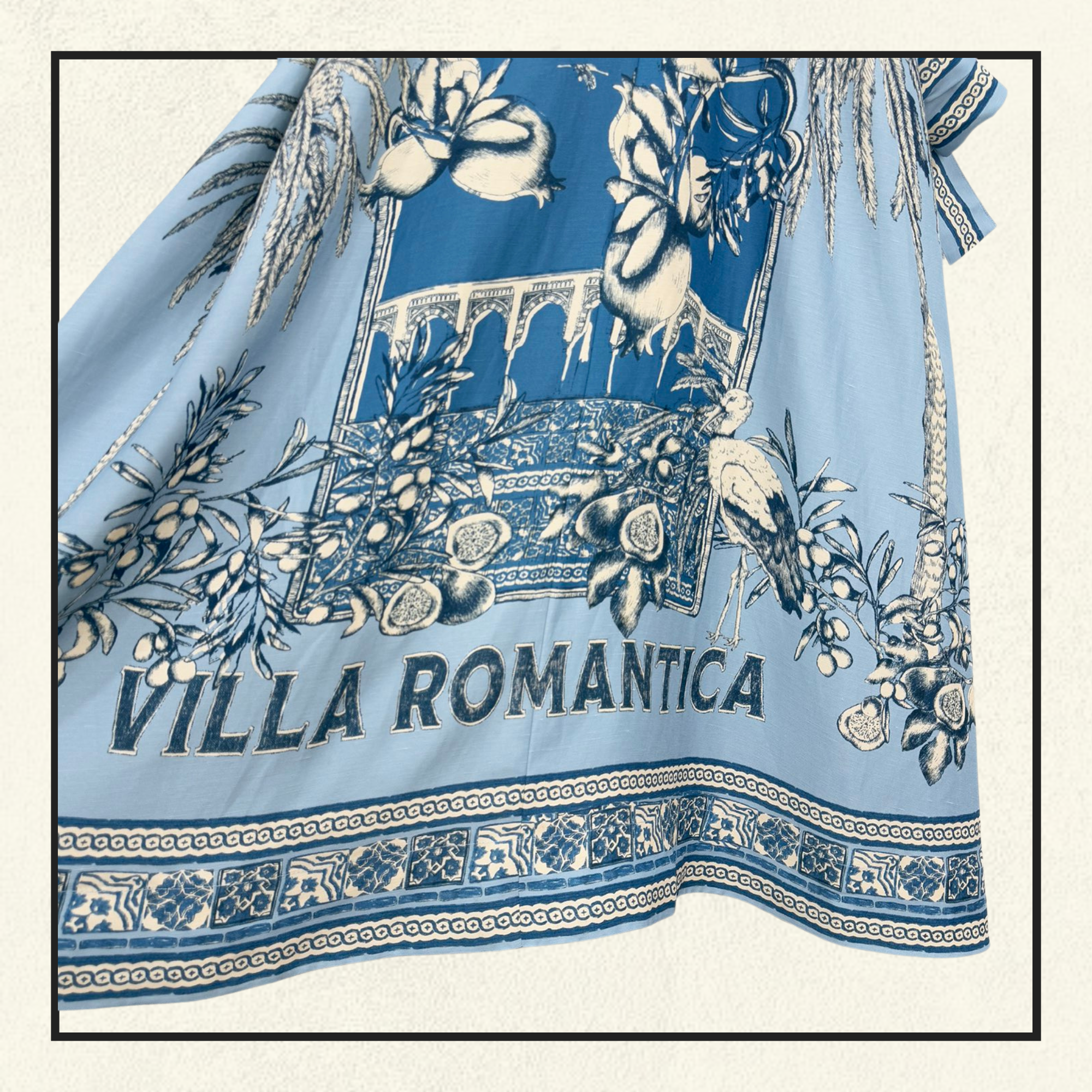 VILLA ROMANTICA MIDI DRESS