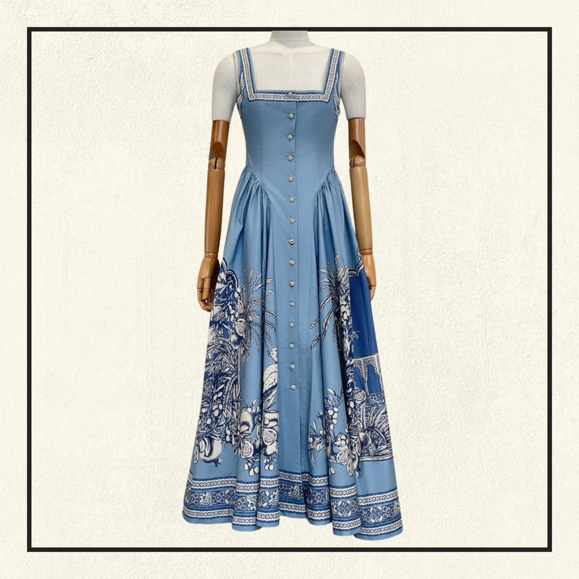 VILLA ROMANTICA MIDI DRESS