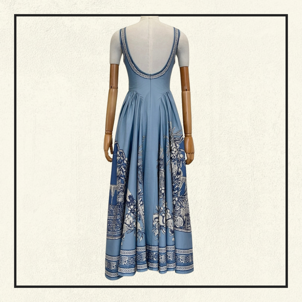 VILLA ROMANTICA MIDI DRESS