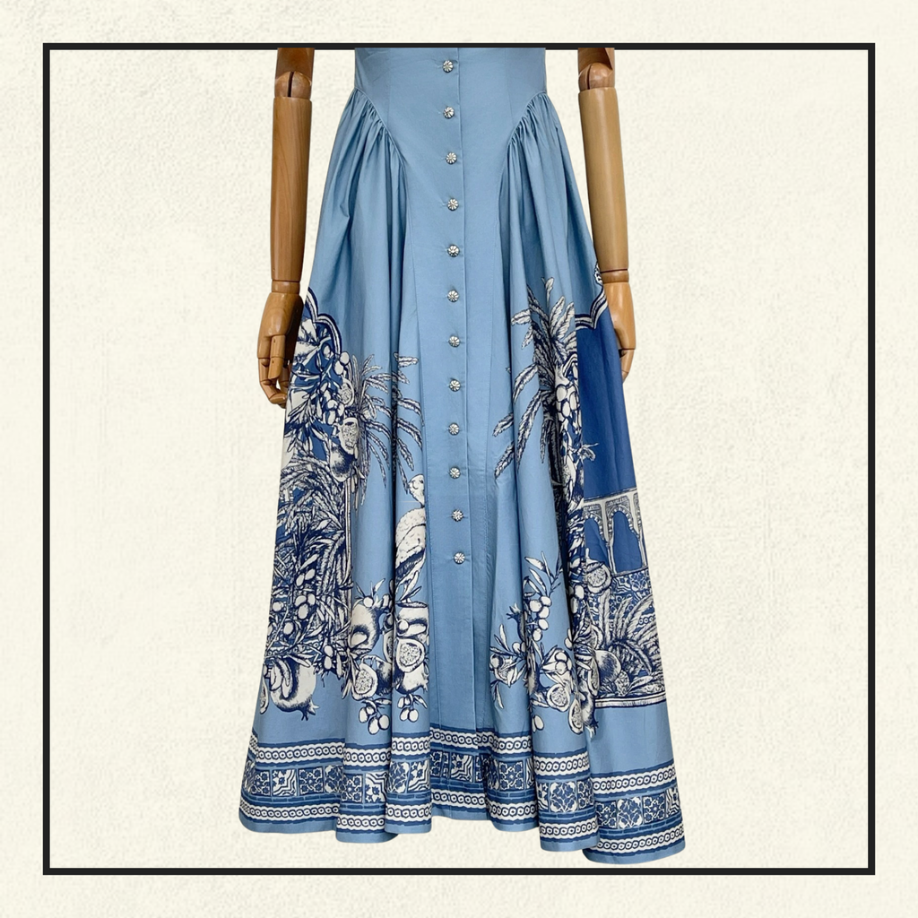 VILLA ROMANTICA MIDI DRESS