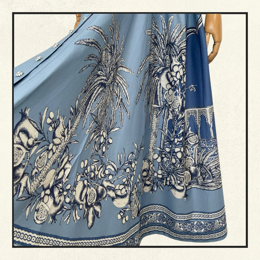 VILLA ROMANTICA MIDI DRESS