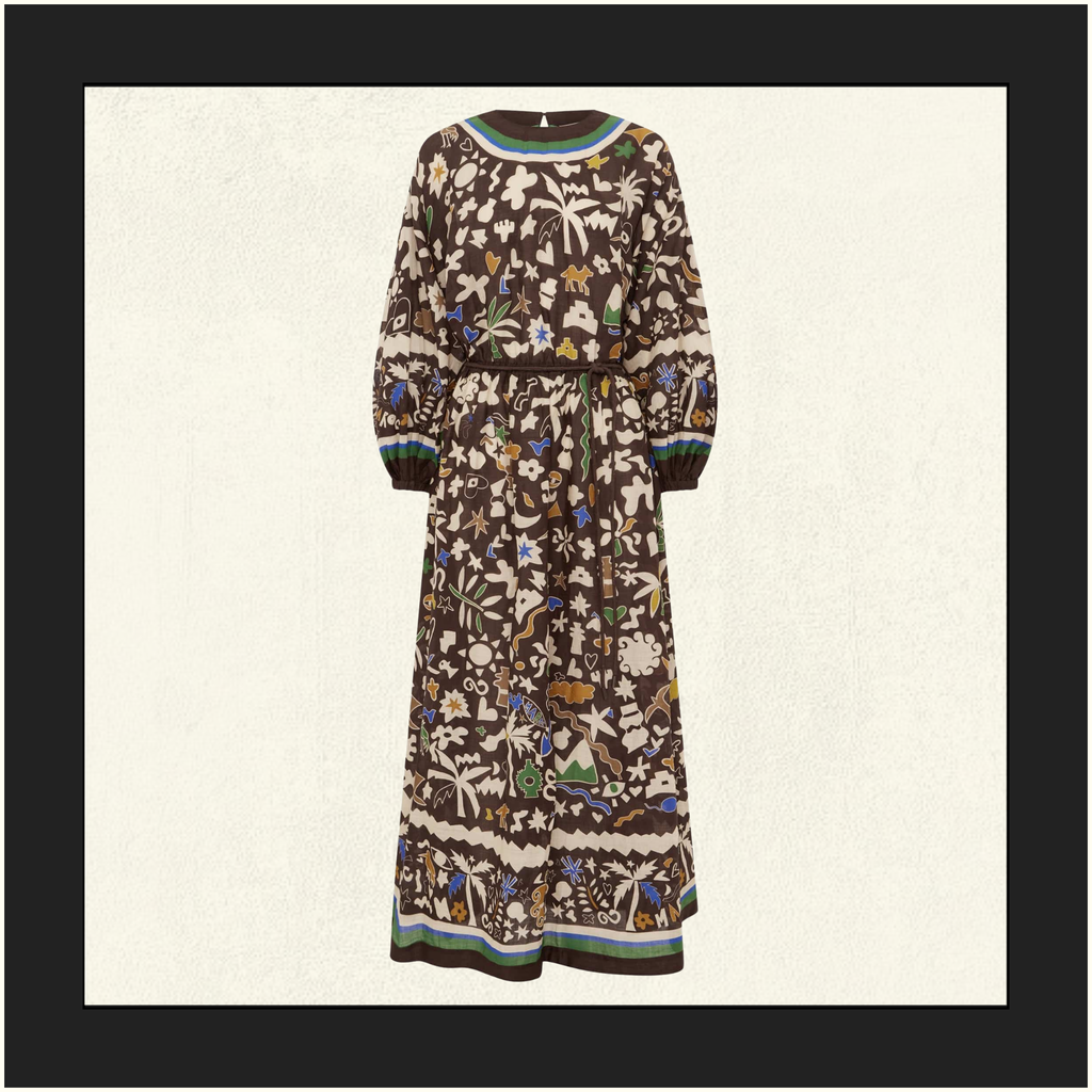 MAROC MIDI DRESS