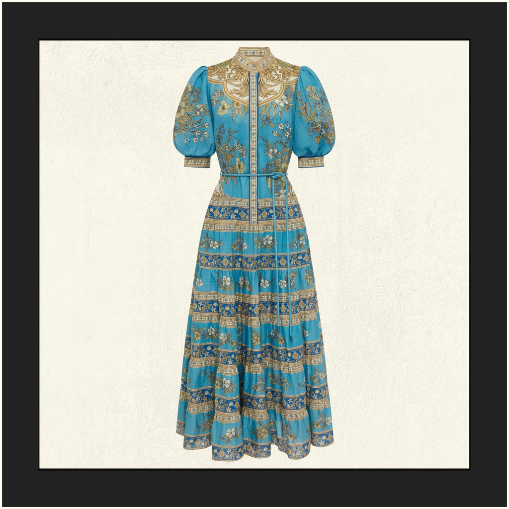 CASSIE PUFF SLEEVE DRESS