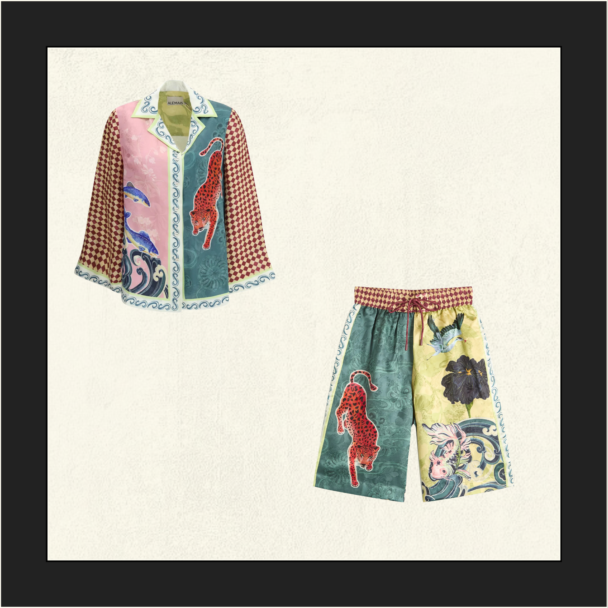 ROCHESTER SILK BLEND SHIRT & SHORTS