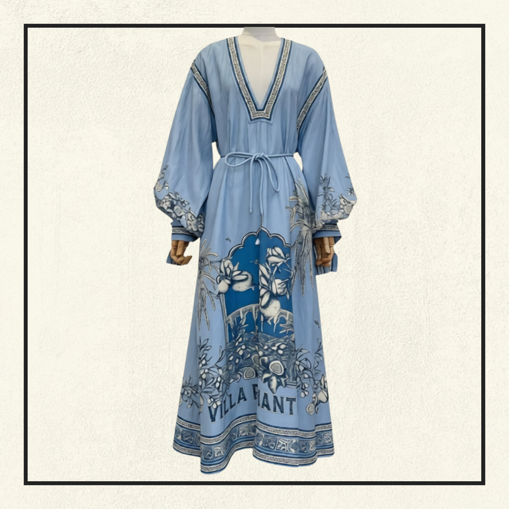 VILLA ROMANTICA MIDI DRESS