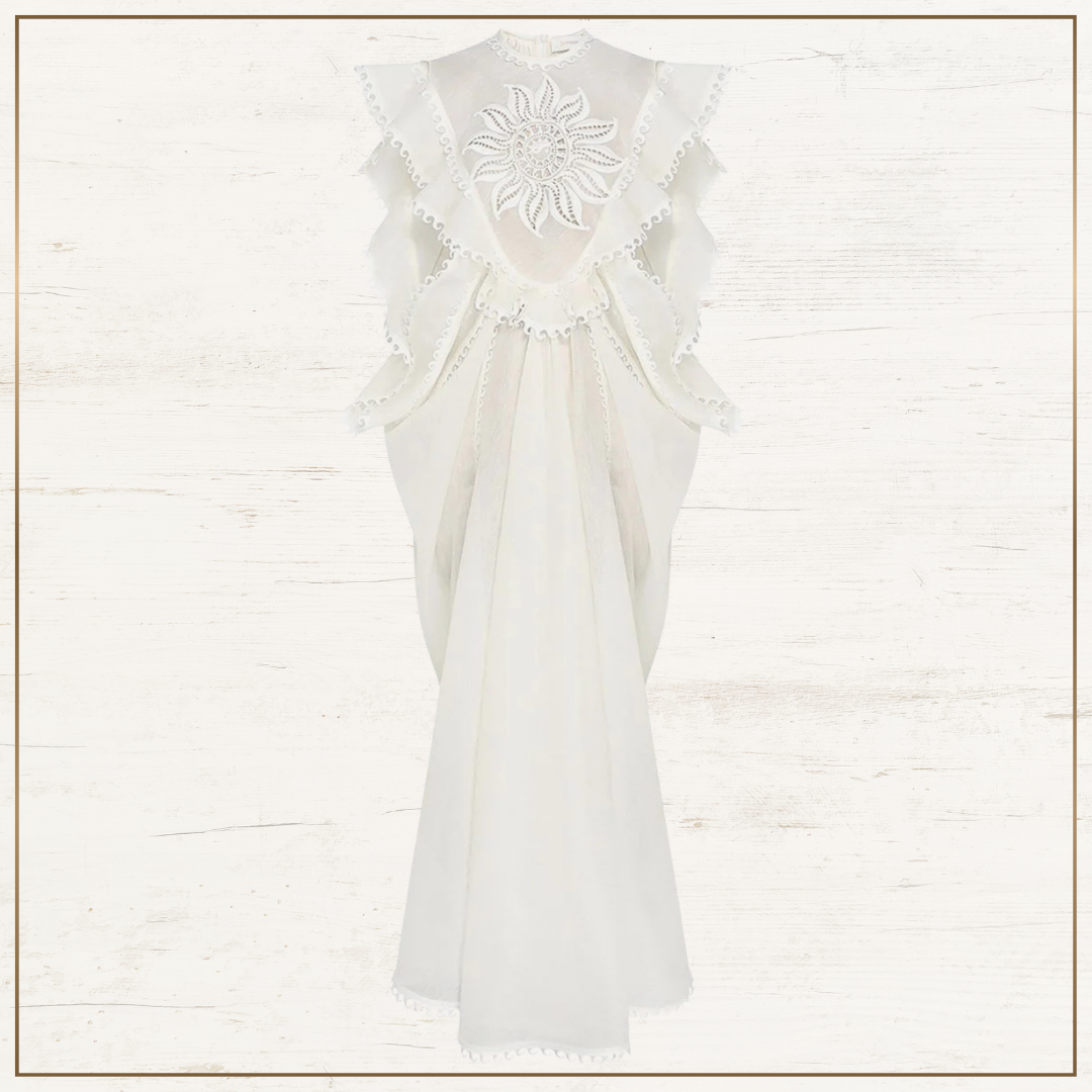 BALANCE WATERFALL DRESS