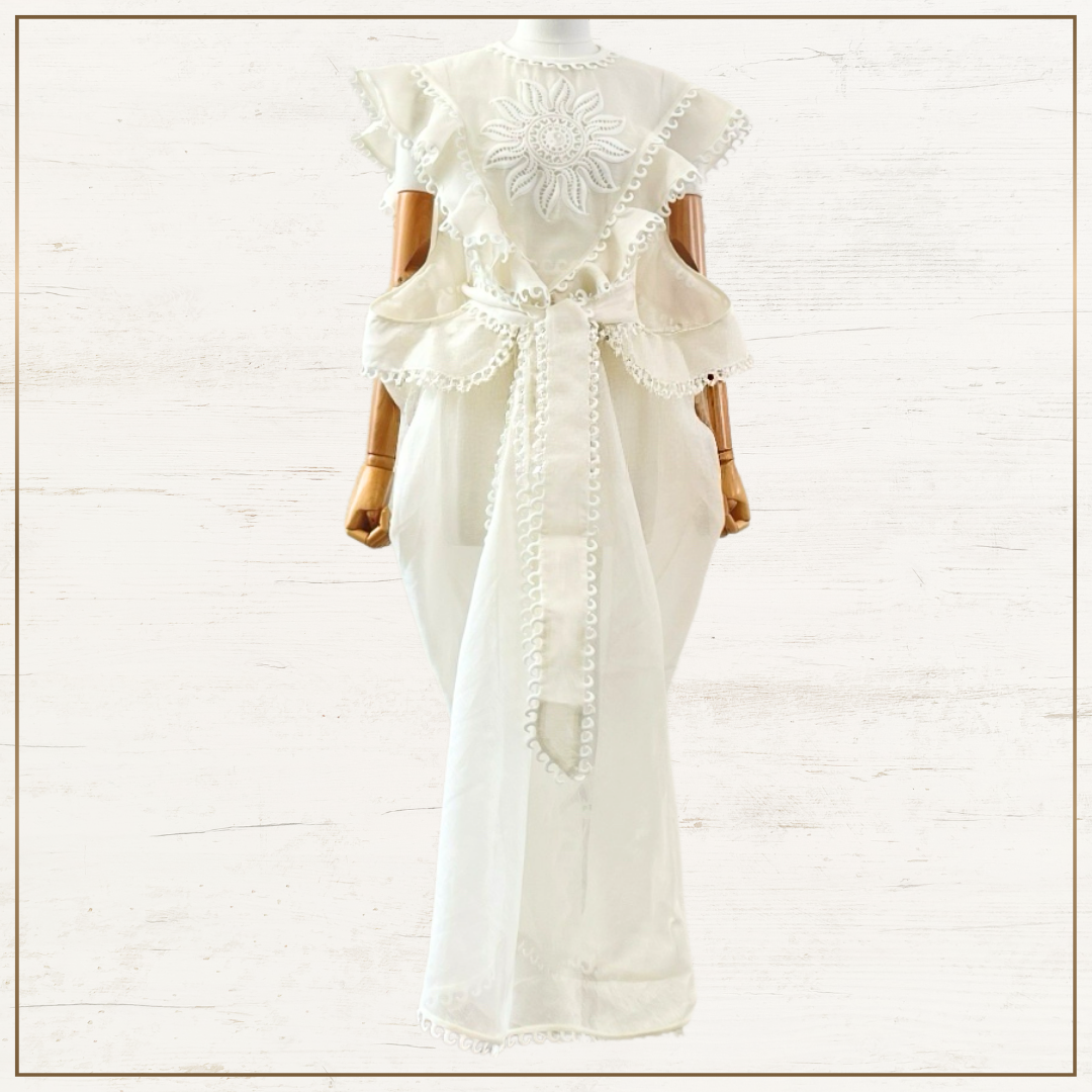 BALANCE WATERFALL DRESS