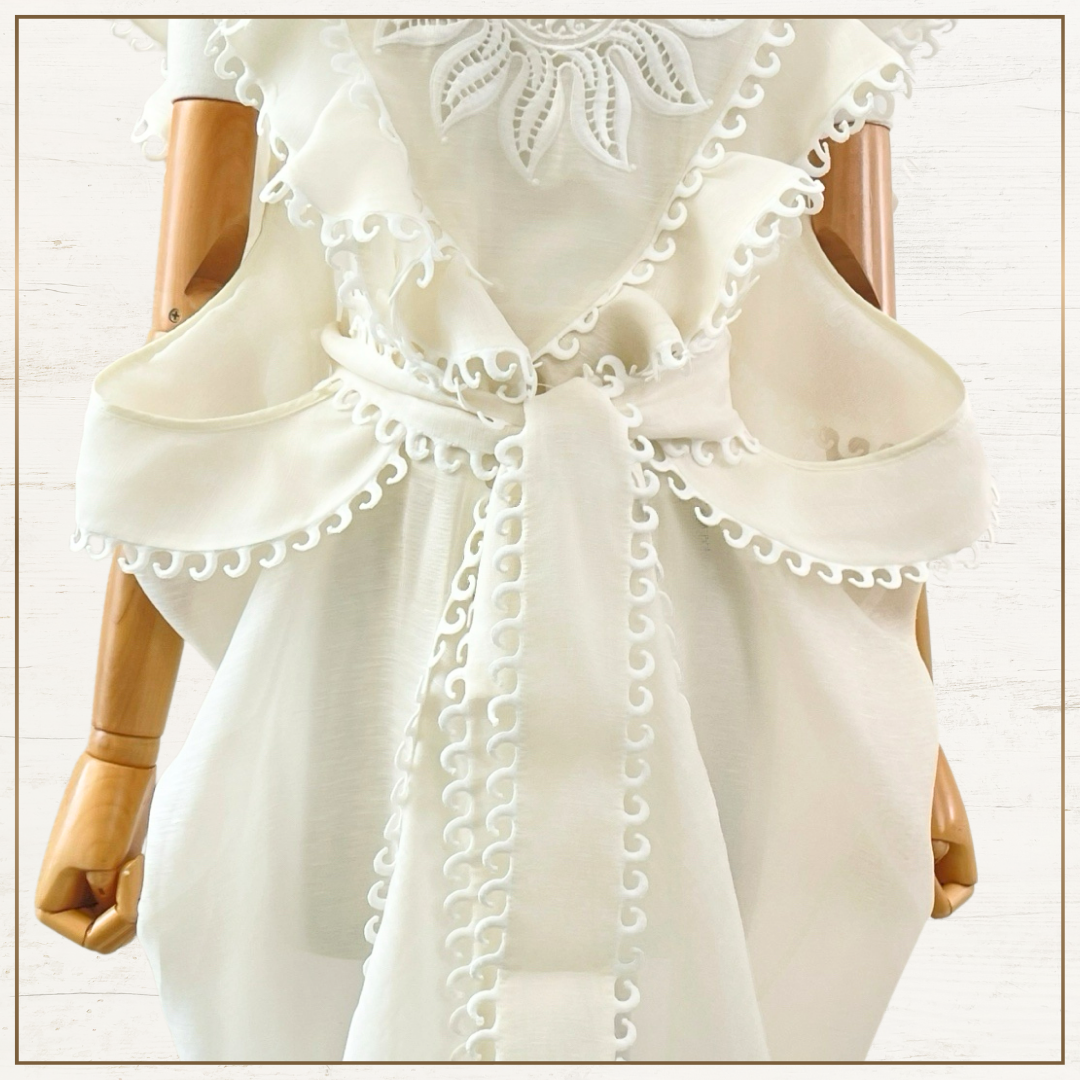 BALANCE WATERFALL DRESS