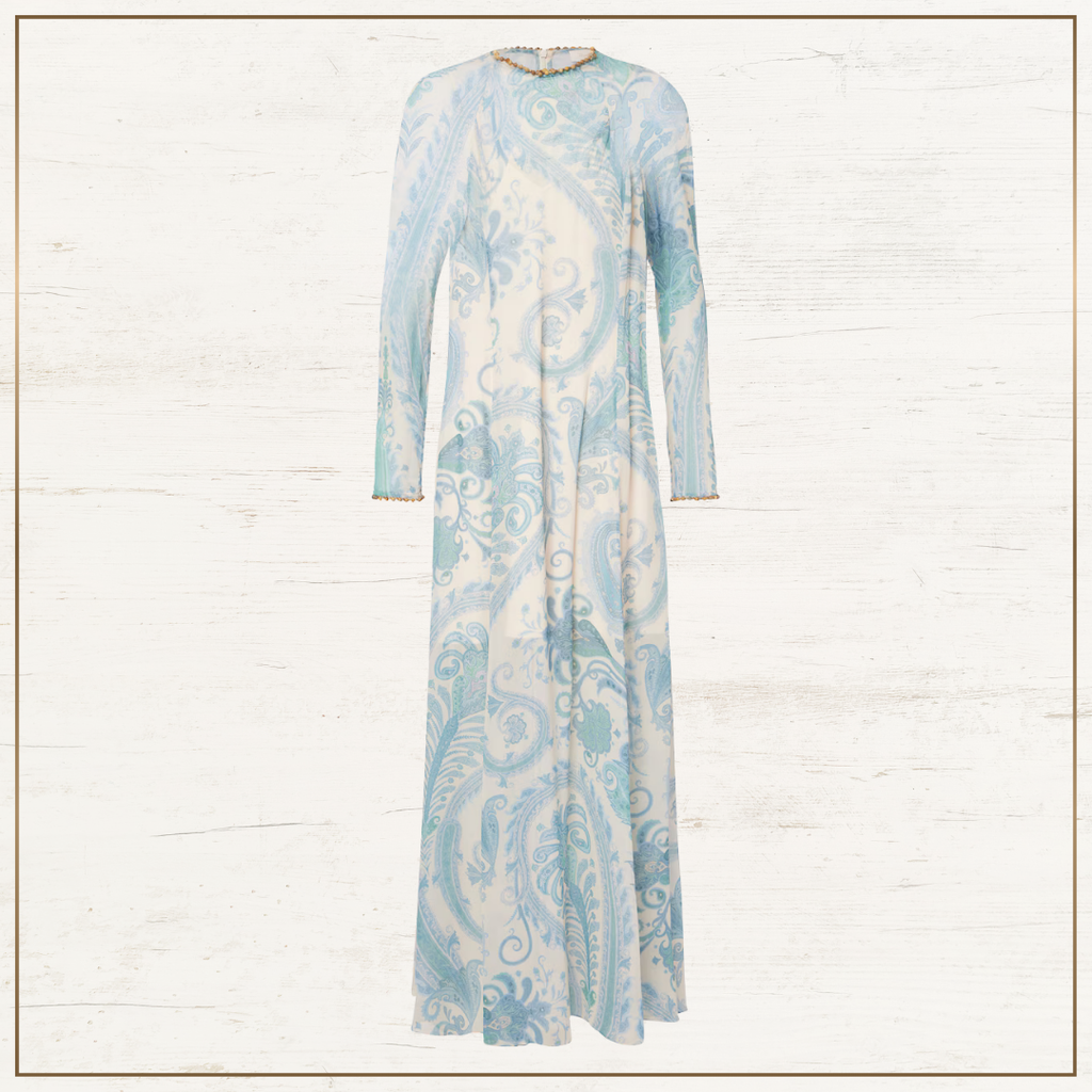ILLUMINATE SILK MAXI DRESS