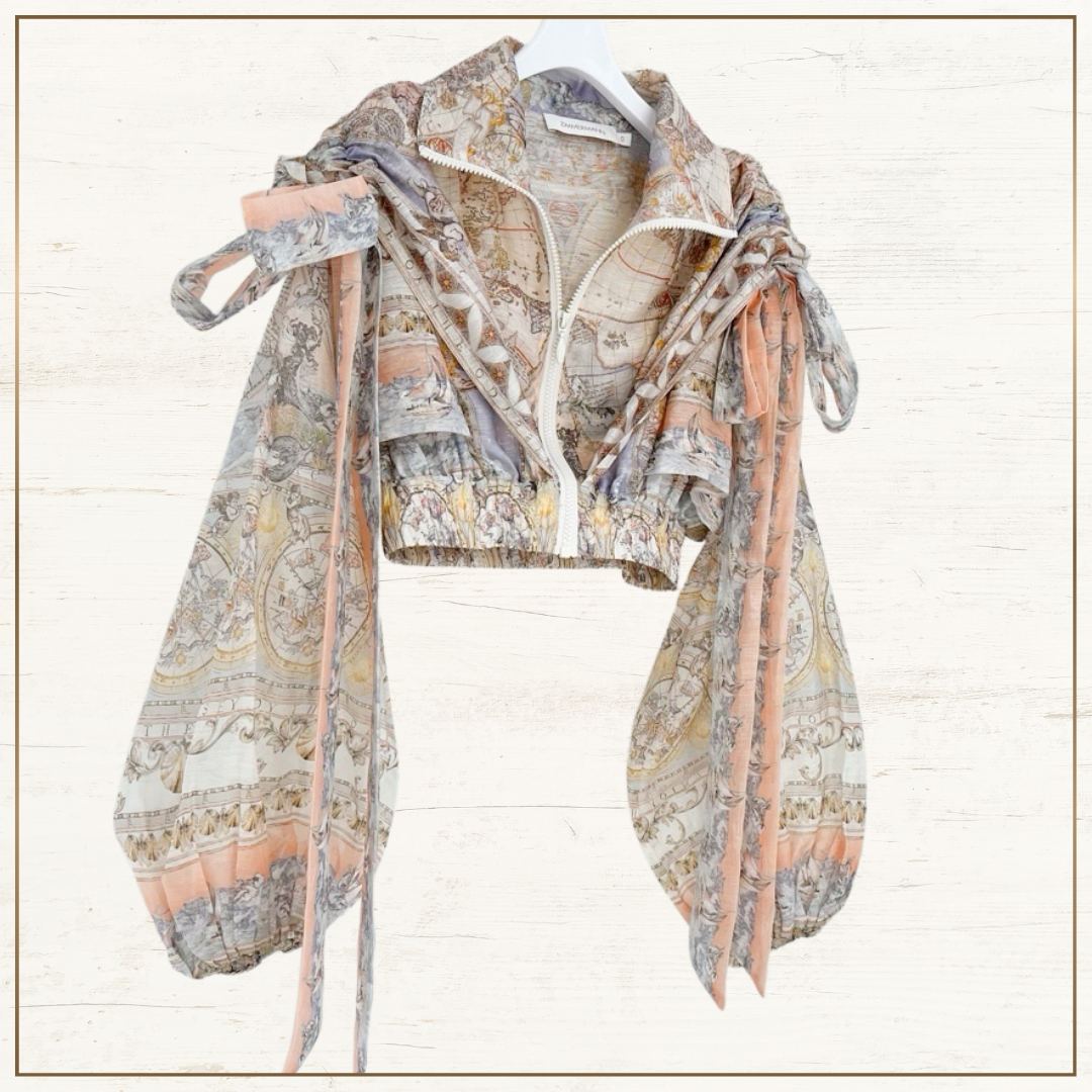 ODYSSEY HIGH TIDE HOODED CROP JACKET & SHORTS