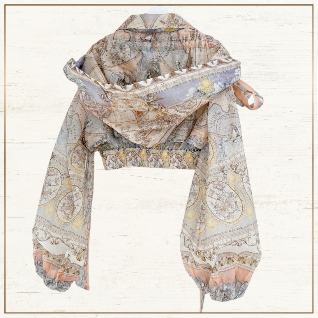 ODYSSEY HIGH TIDE HOODED CROP JACKET & SHORTS