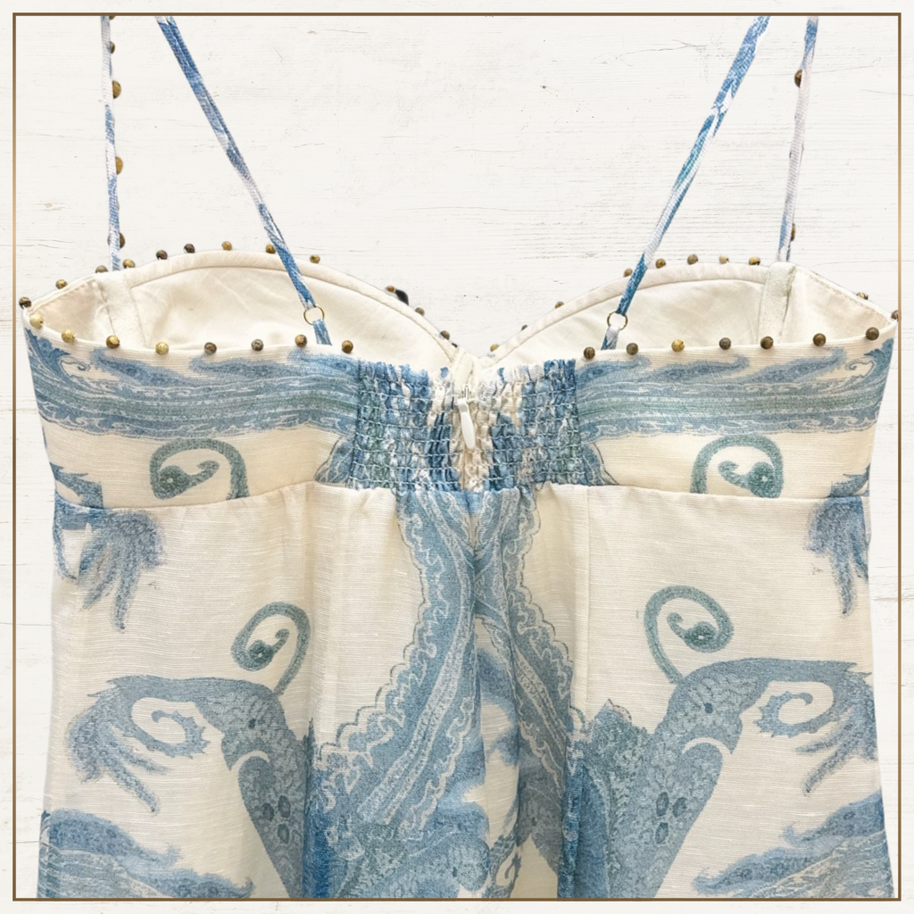 ILLUMINATE LINEN & SILK MAXI DRESS