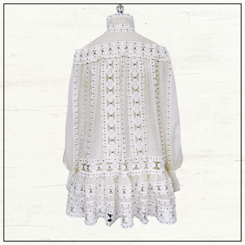 MONCUR STUD MINI DRESS