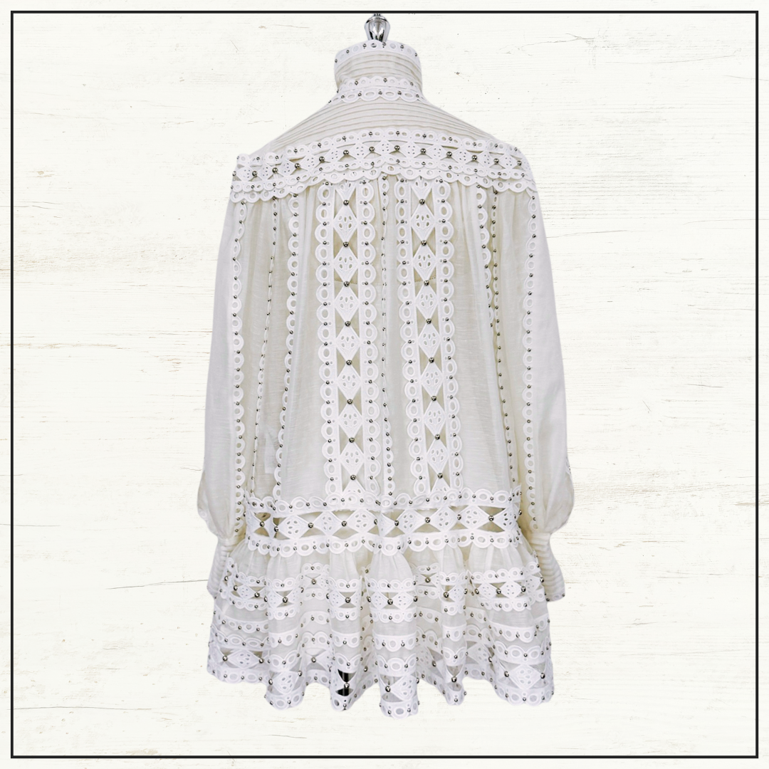 MONCUR STUD MINI DRESS