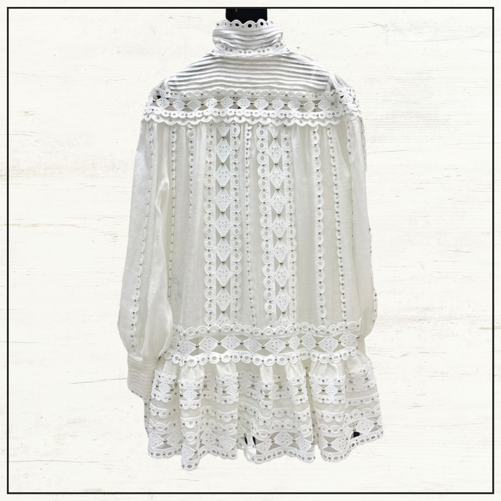 MONCUR STUD MINI DRESS