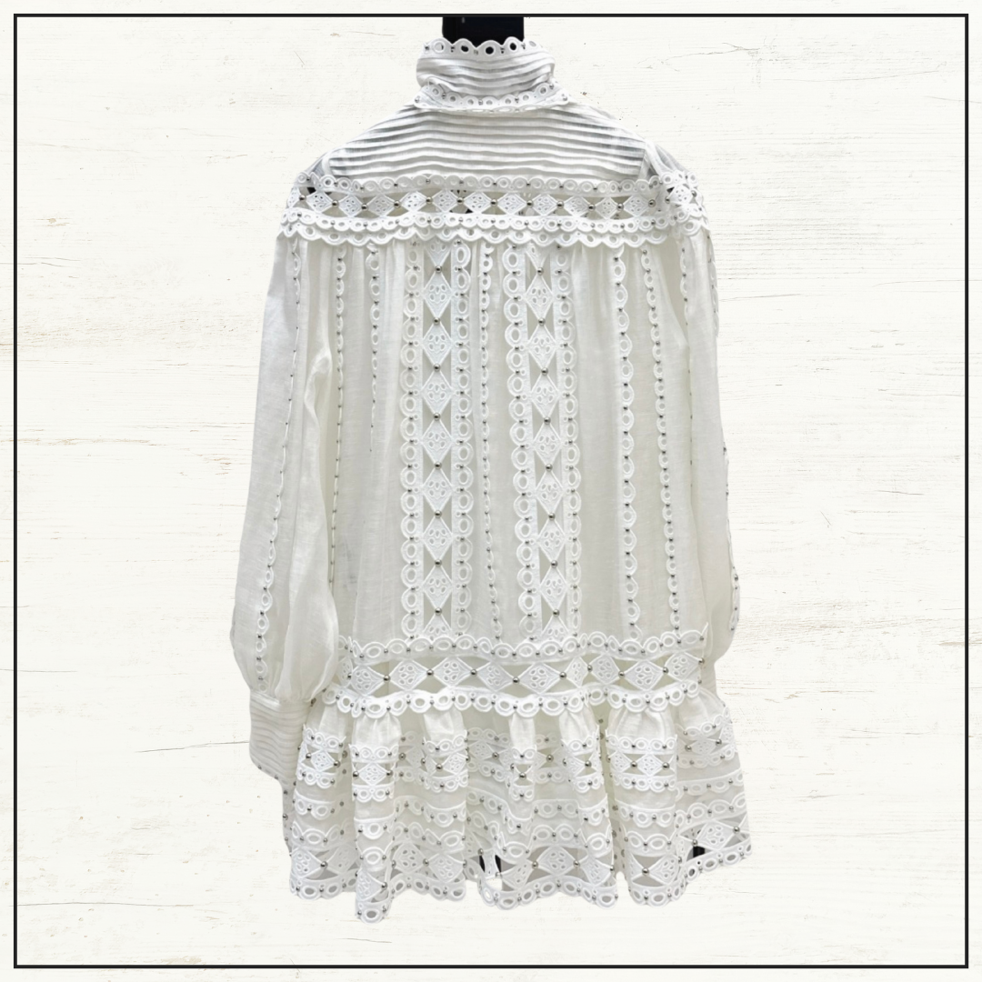 MONCUR STUD MINI DRESS