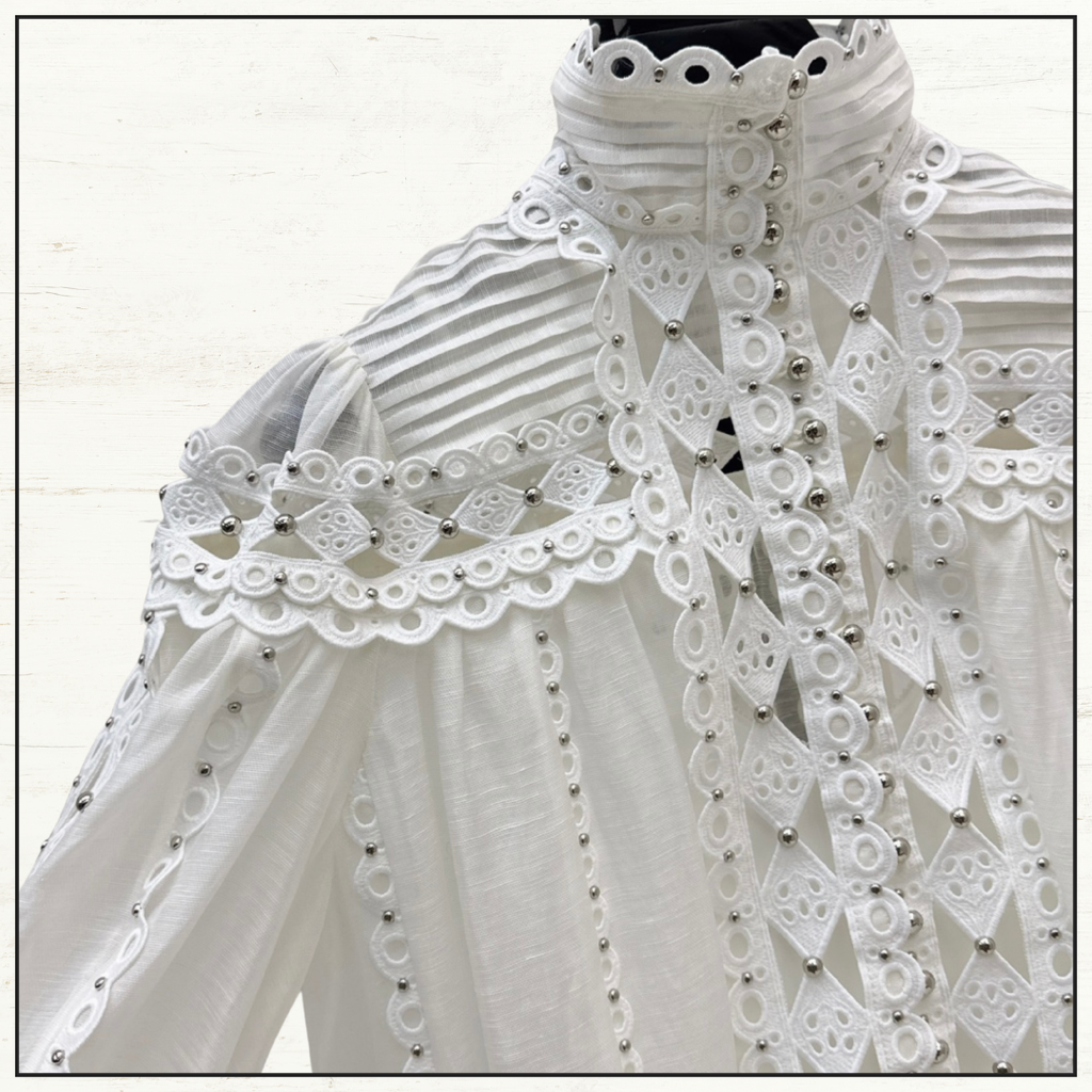 MONCUR STUD MINI DRESS