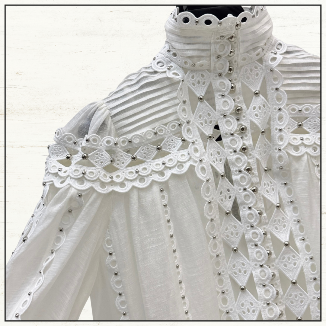 MONCUR STUD MINI DRESS
