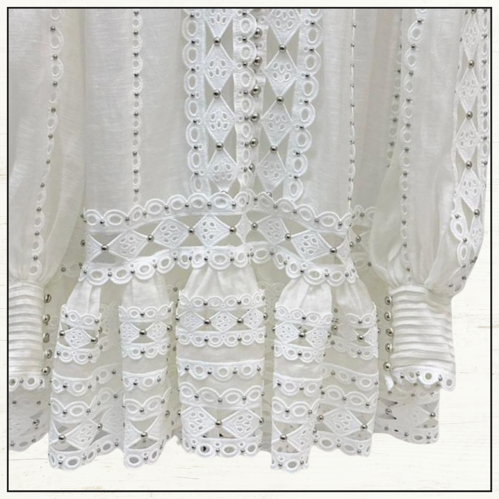 MONCUR STUD MINI DRESS