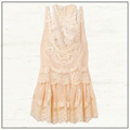 NATURA LACE TRIM MINI DRESS