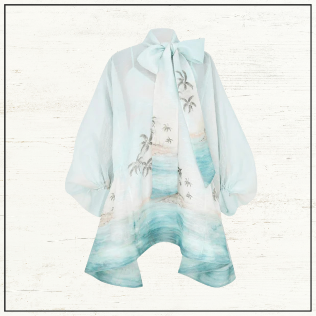 ILLUMINATE BILLOW MINI DRESS
