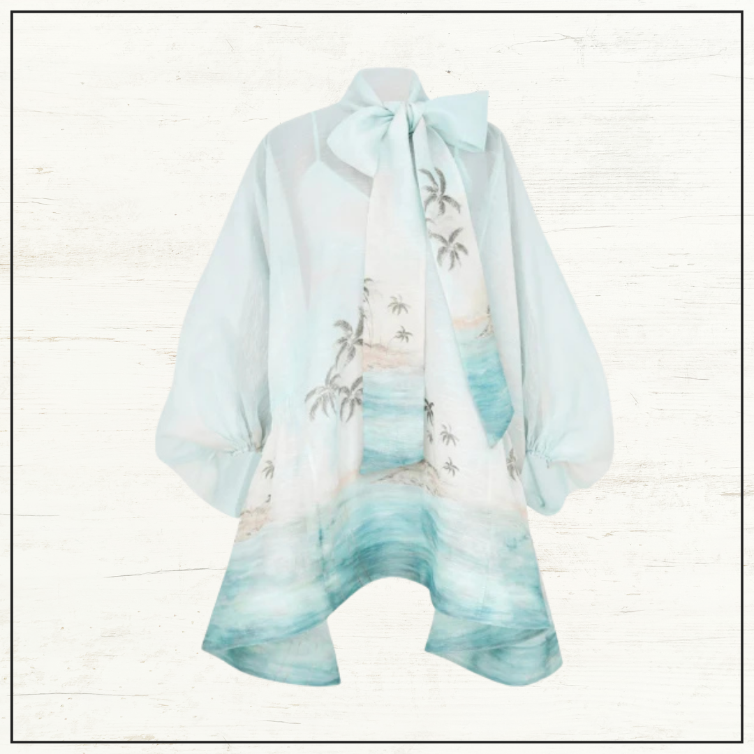 ILLUMINATE BILLOW MINI DRESS