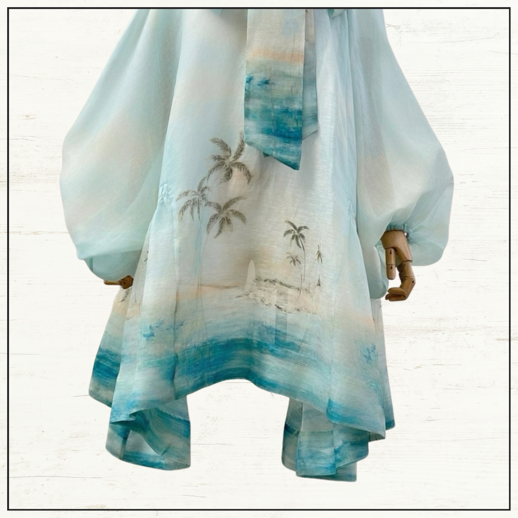 ILLUMINATE BILLOW MINI DRESS