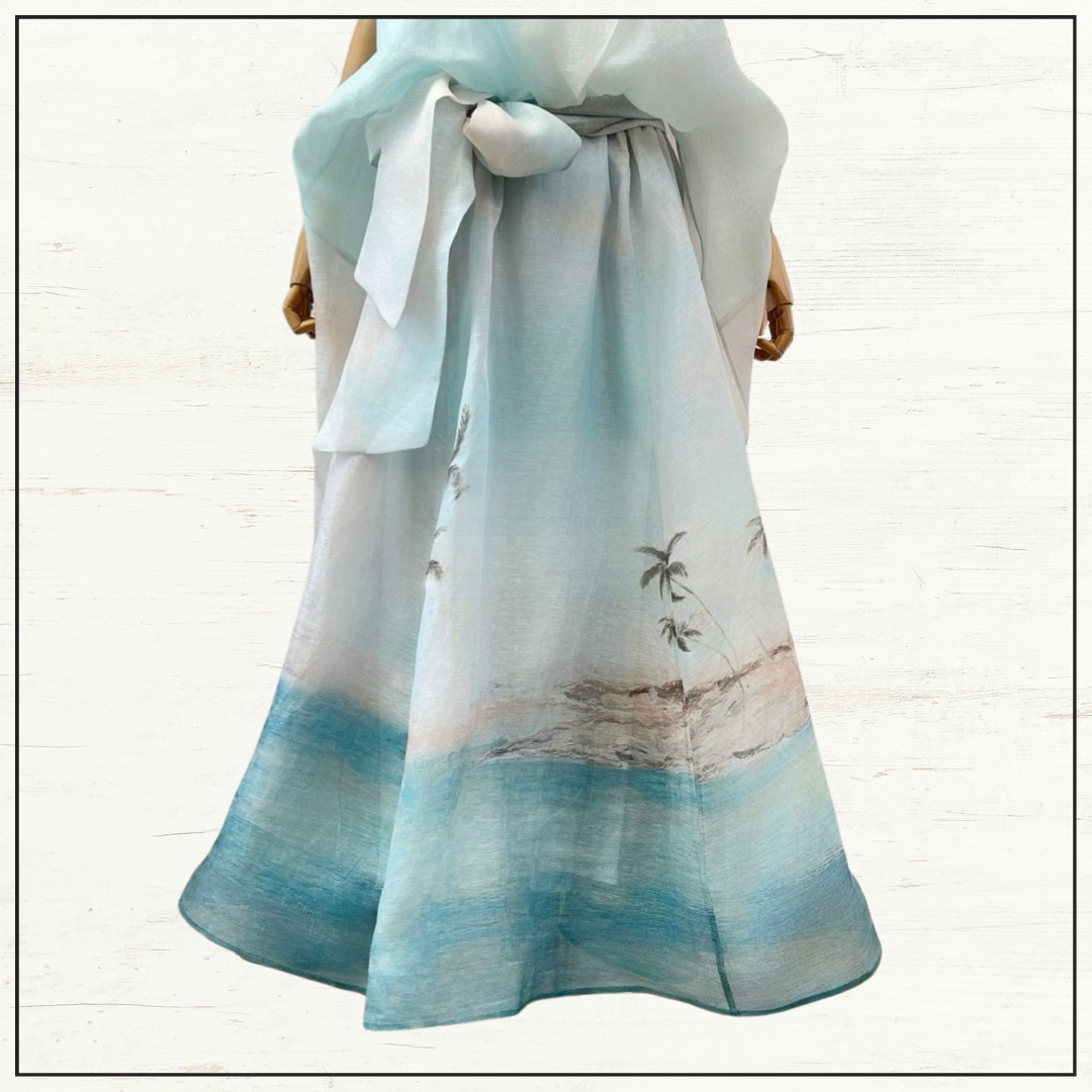 ILLUMINATE PLUNGE GOWN