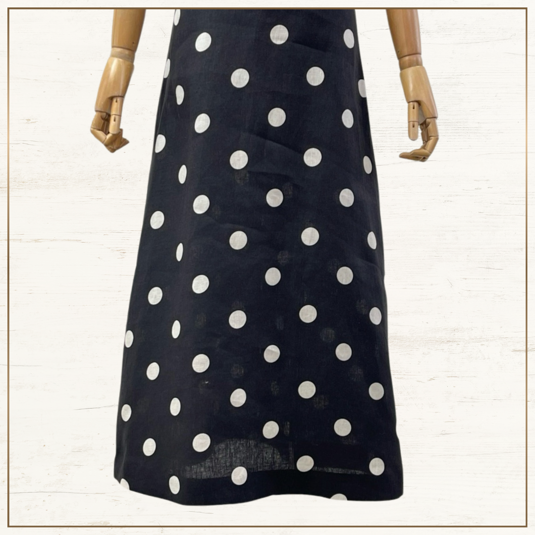 CRUSH POLKA DOTS MAXI DRESS