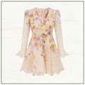 MEMENTO EMBROIDERED MINI DRESS