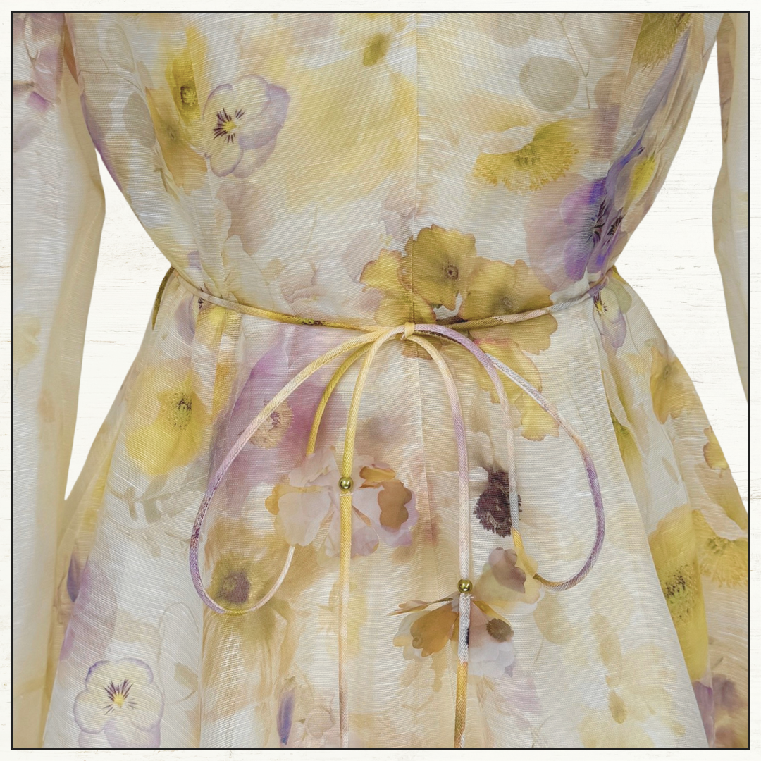 MEMENTO EMBROIDERED MINI DRESS