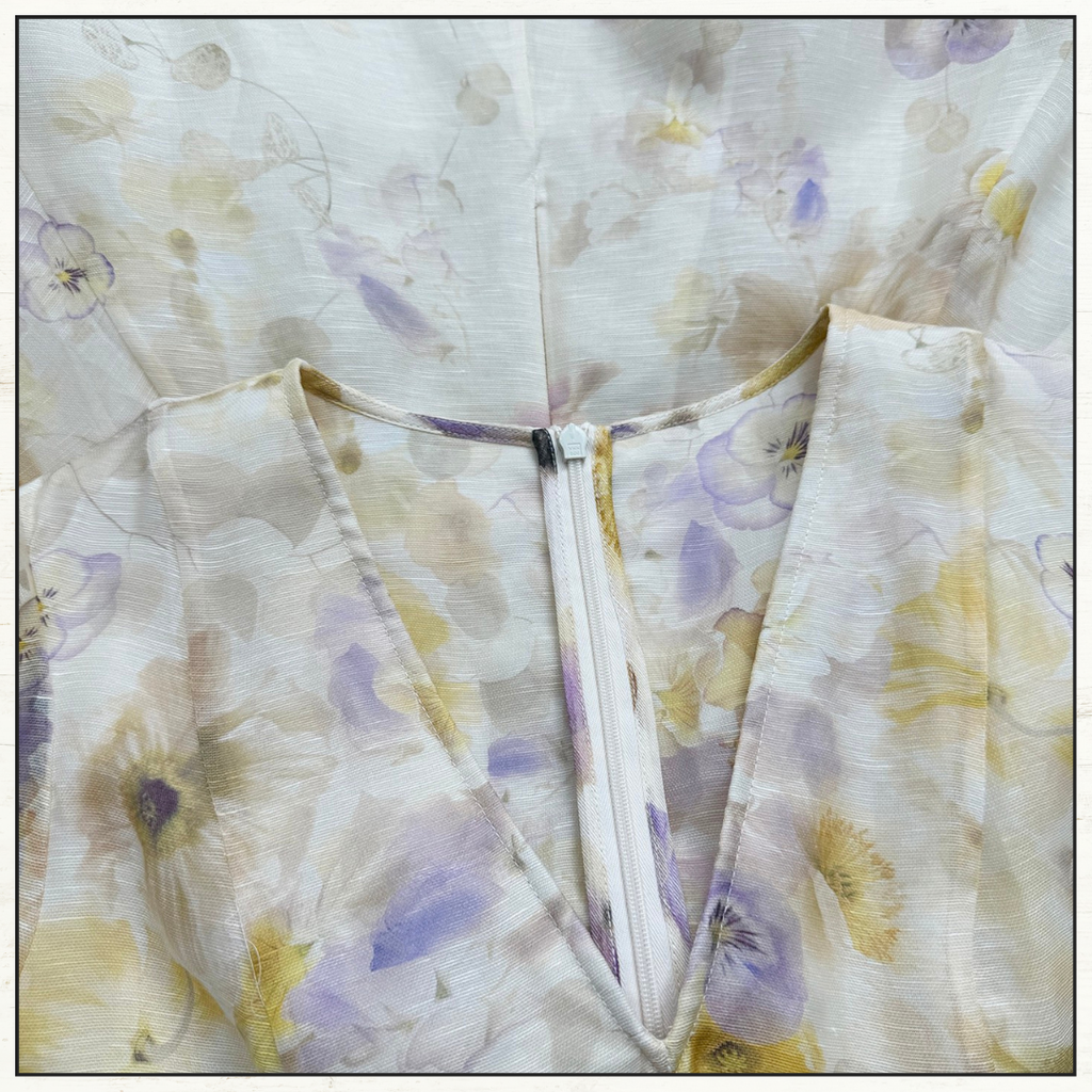 MEMENTO EMBROIDERED MINI DRESS