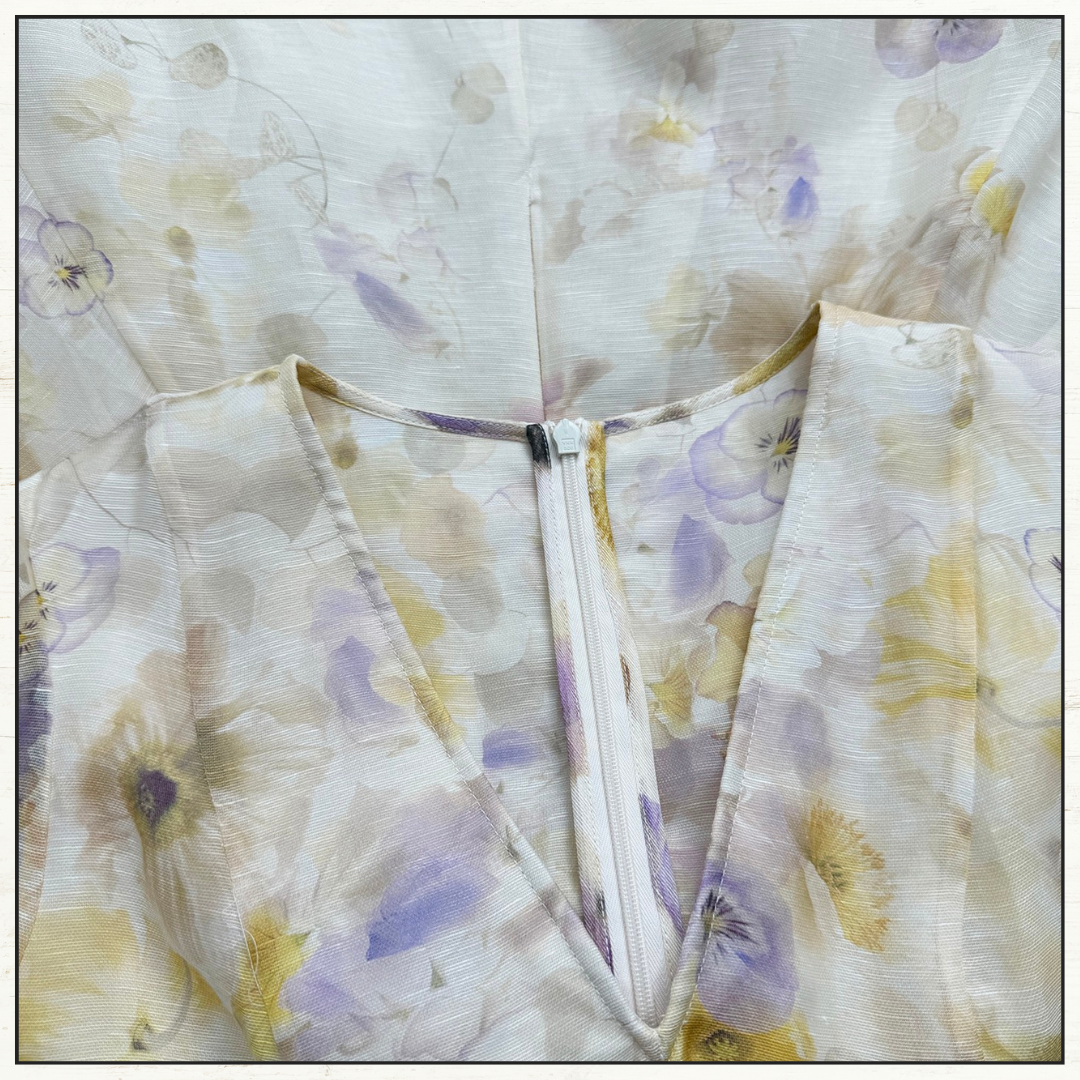 MEMENTO EMBROIDERED MINI DRESS