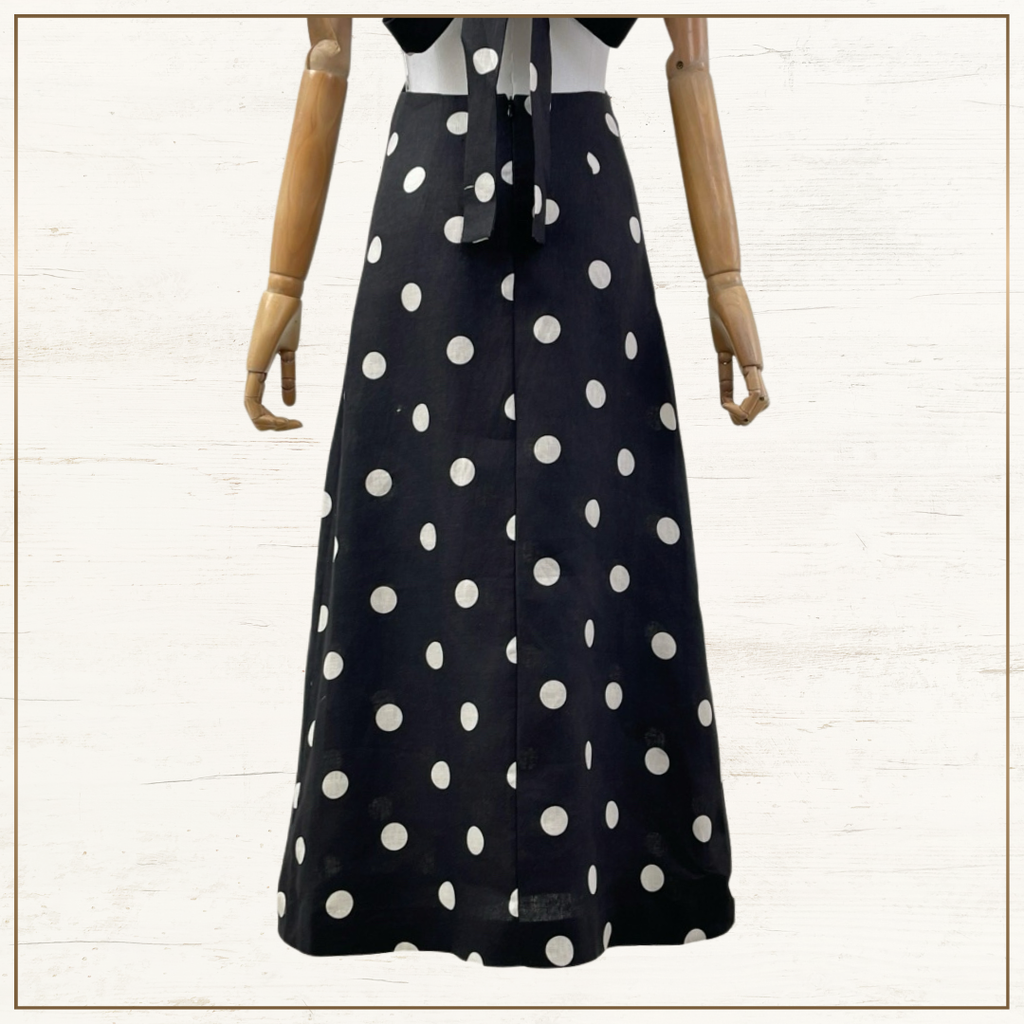 CRUSH POLKA DOTS MAXI DRESS