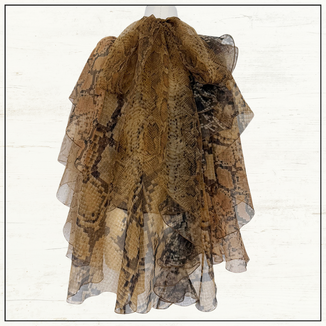 MEMENTO RUFFLED BLOUSE