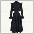 HYPNOTIC DENIM MIDI DRESS