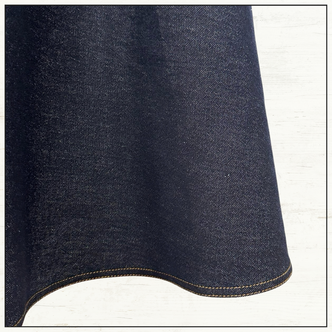 HYPNOTIC DENIM MIDI DRESS