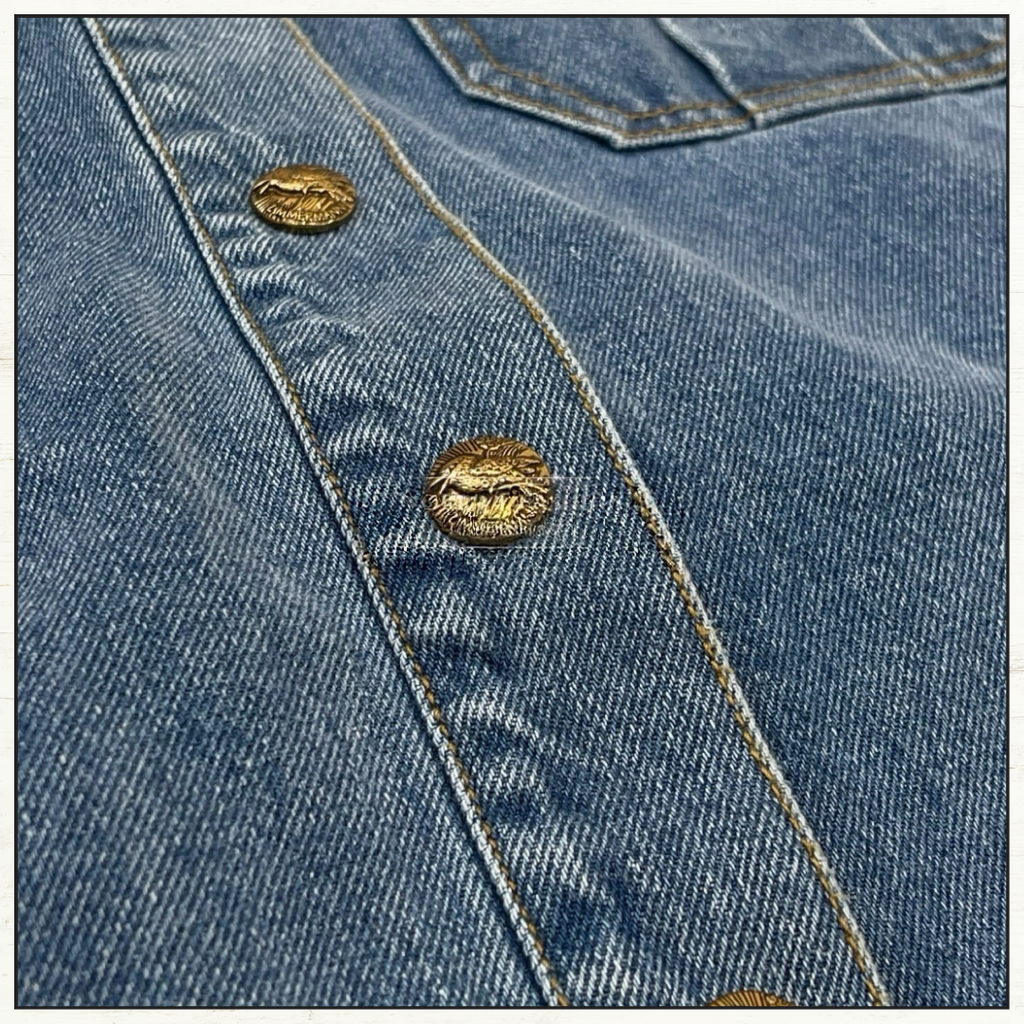 DENIM CROPPED JACKET & PENCIL MIDI SKIRT