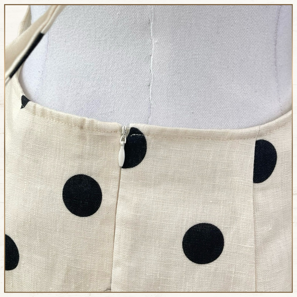 CRUSH POLKA DOTS MINI DRESS