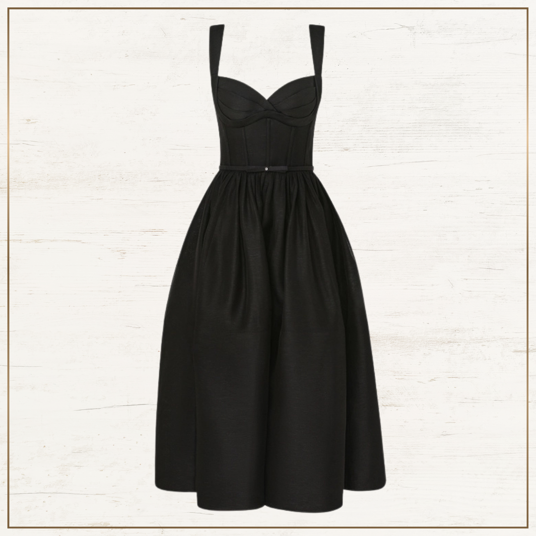 CRUSH PICNIC MIDI DRESS
