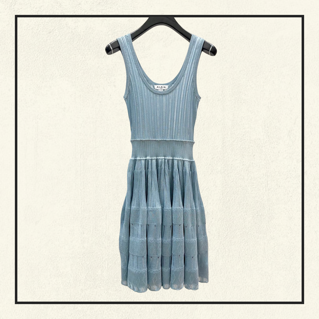 CRINOLINE KNIT DRESS