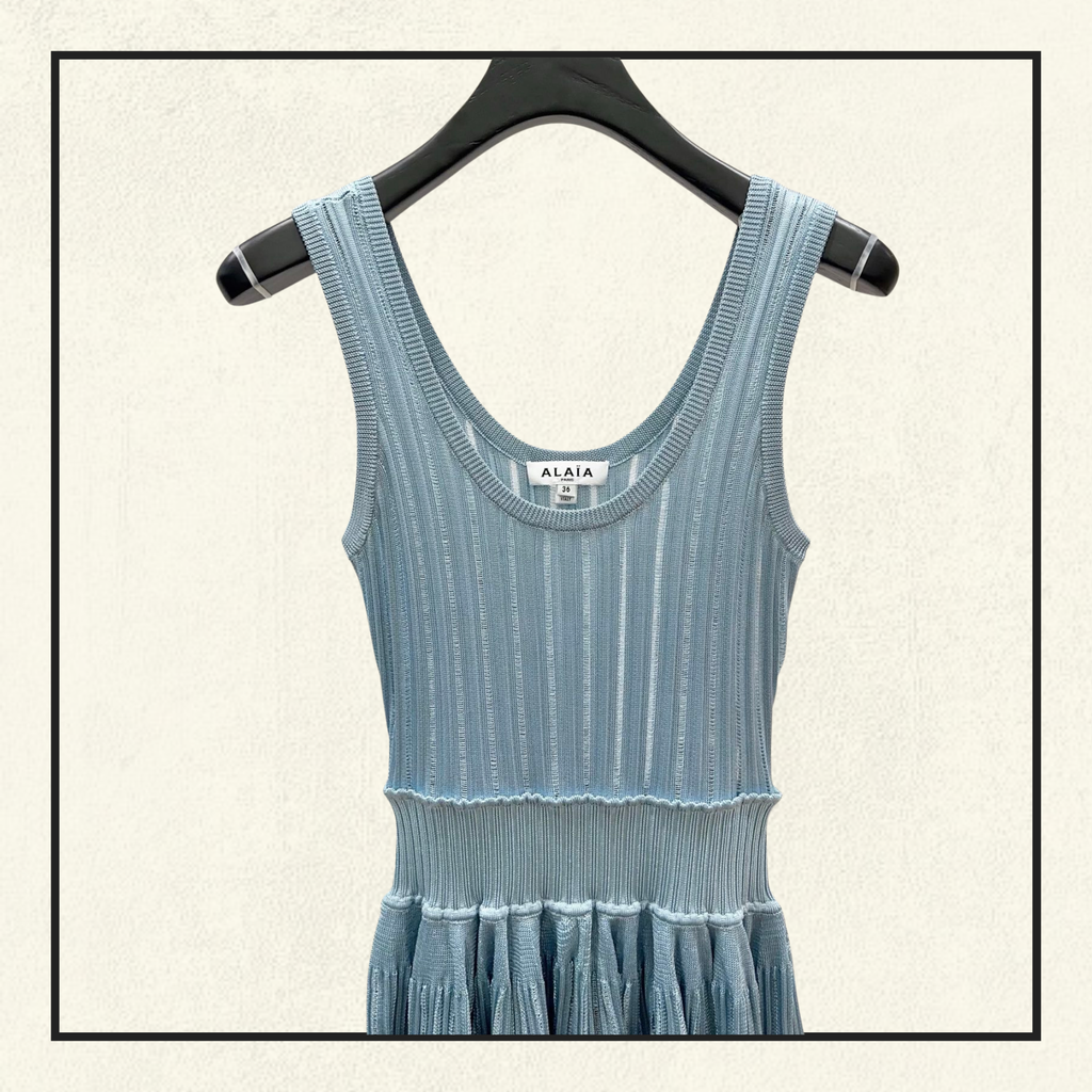 CRINOLINE KNIT DRESS